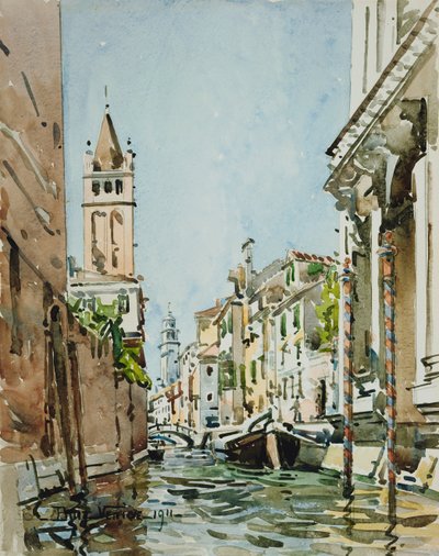 Rio di San Barnaba, Venezia da Edward Darley Boit